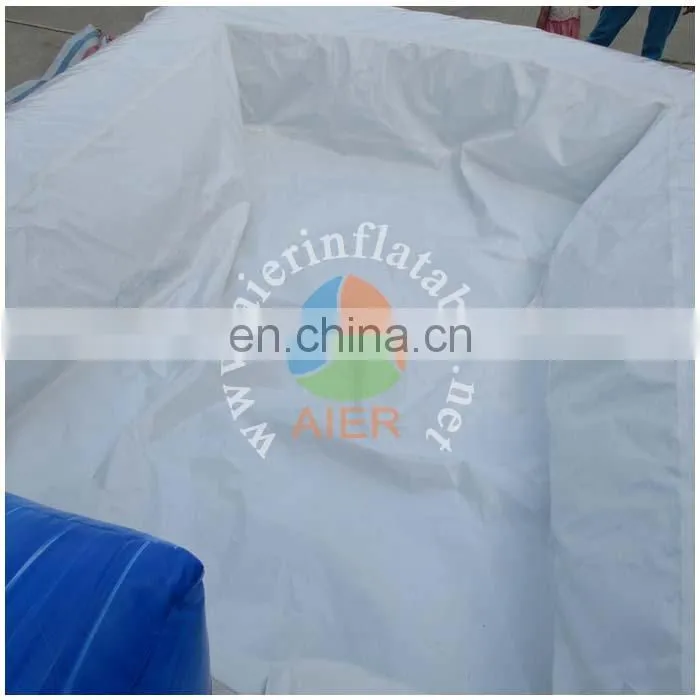 PVC High quality water slide symphony blue kids inflatable slide wholesale giant water inflatable slide for adult