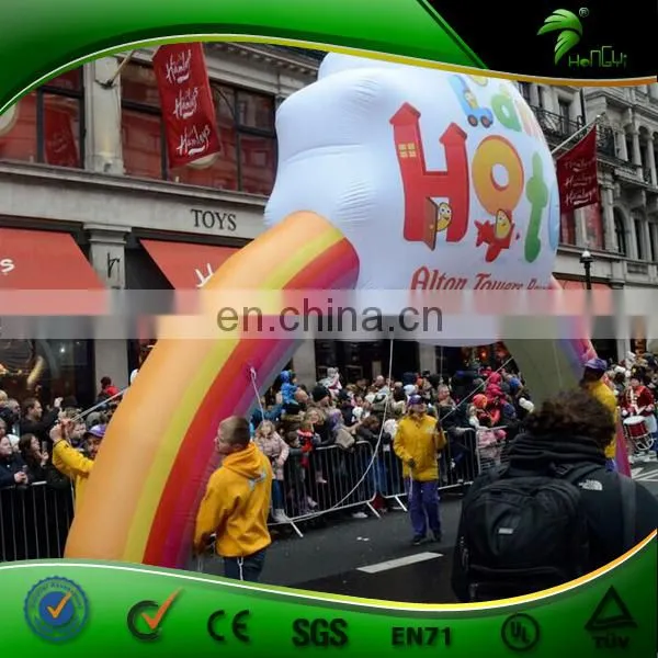Vinyl Advertising Inflatable Rainbow Arch , Inflatable Entrance Archway for Promotion Event