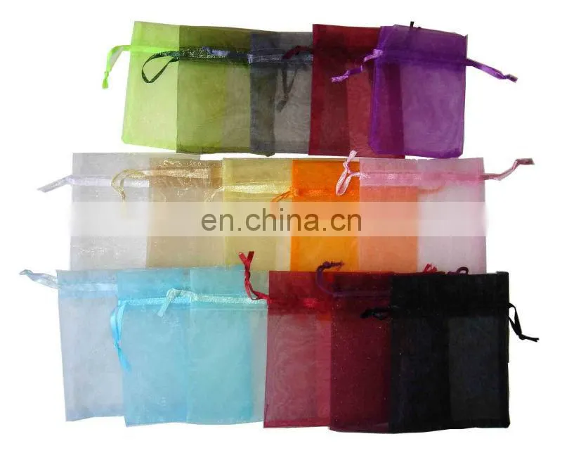organza bags wholesale printed logo free sample