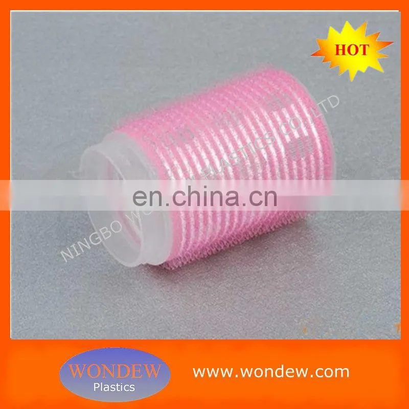 Hook and loop fastener hair rollers with aluminium layer/plastic hair rollers/hair roller wholesale