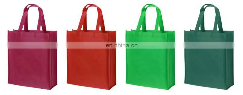 Promotion Colorful Reusable PP Printed Non Woven Shopping bag