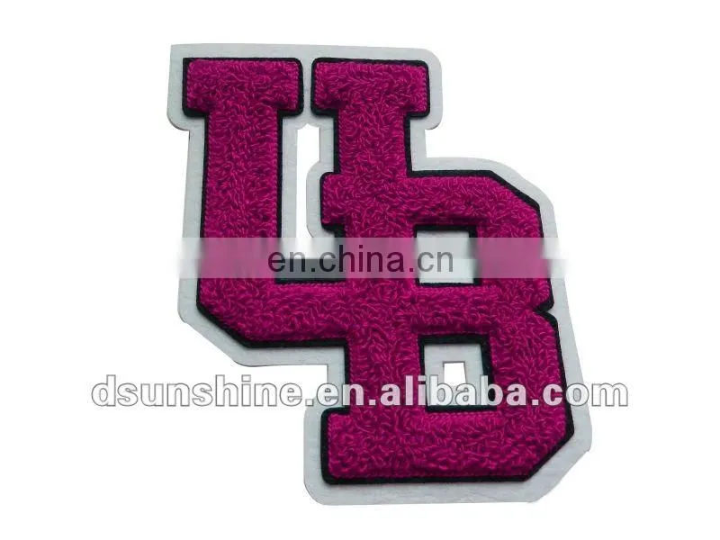 chenille patches supplies