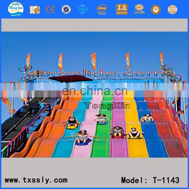 2019Vigorous water slide pipes sale+exciting outdoor family slide