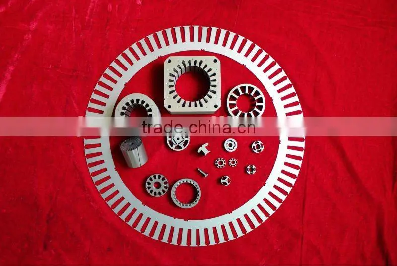 Brushless DC motor lamination core for stator and rotor
