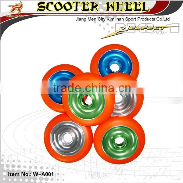 stunt scooter pu wheel,metal core pu wheel 100mm 110mm