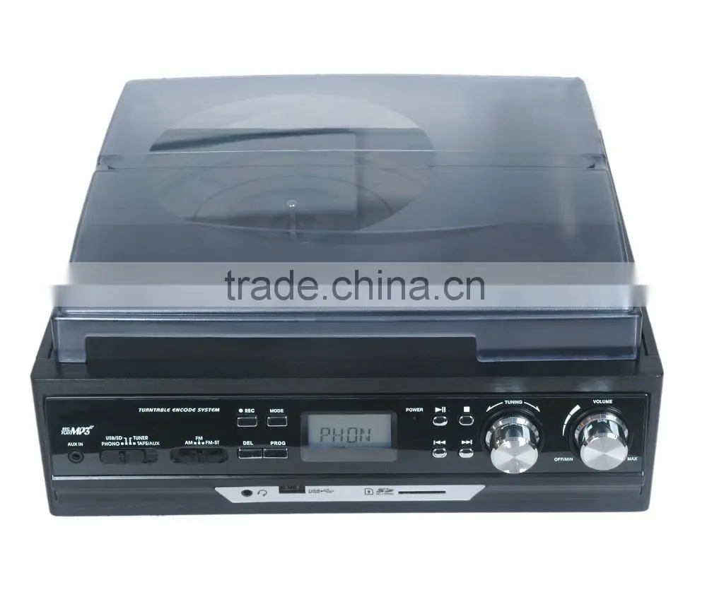 Ultimate Recordable Player&Multi Turntable 4-in-1 Player