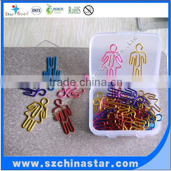 Christmas shape paper clip as gift OEM package