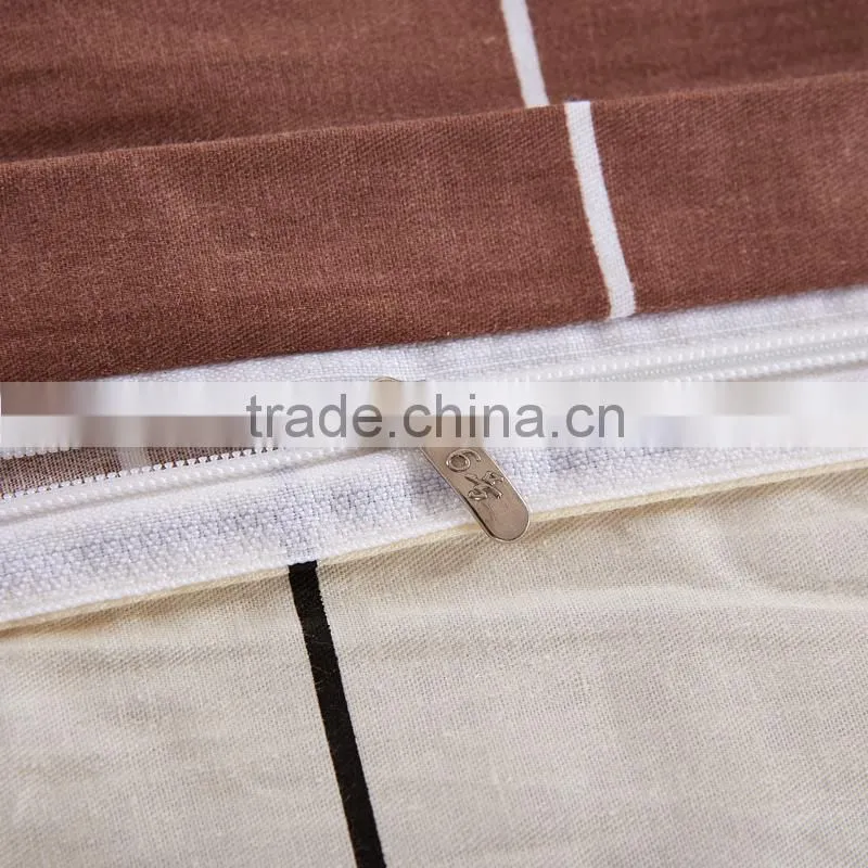 New fashion china factory 100%cotton palid kids quilt cover bedding set, child comforter set