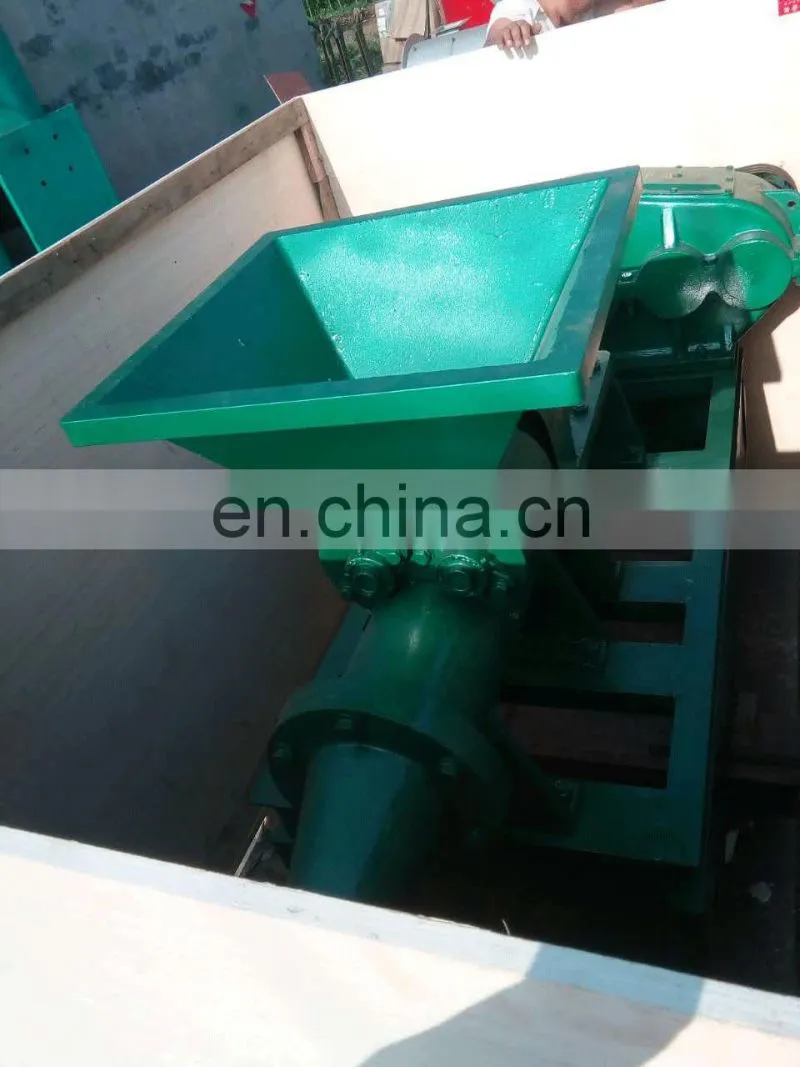 China Charcoal coal Power dust Roller Press Coal Screw Briquette Extruder Machine