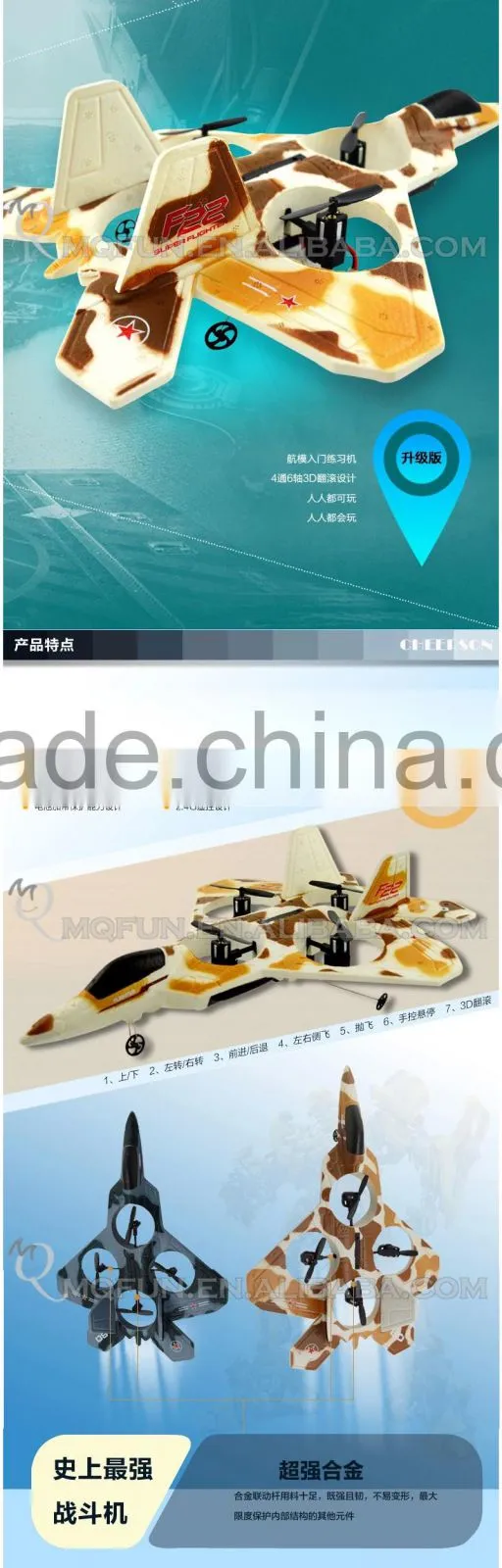 Mini Qute kawaii RC remote control flying Helicopter Quadcopter drone 2.4GHz aerial photo Educational electronic toy NO.6048F