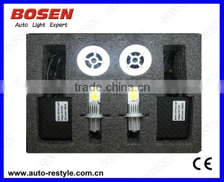 Generation two 50w Cree h4 h7 car led headlight