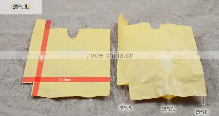Paper material fruit paper bag