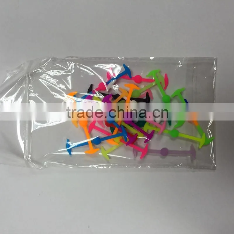 silicone lazy shoelaces Glow in the Dark Neon Colors