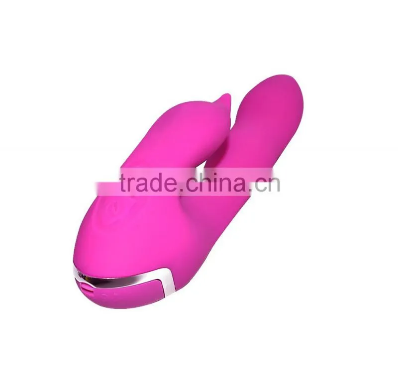 High quality OEM Silicone G-Spot Vibrator(Pink) , waterproof vibrator Clit Vibe For Women