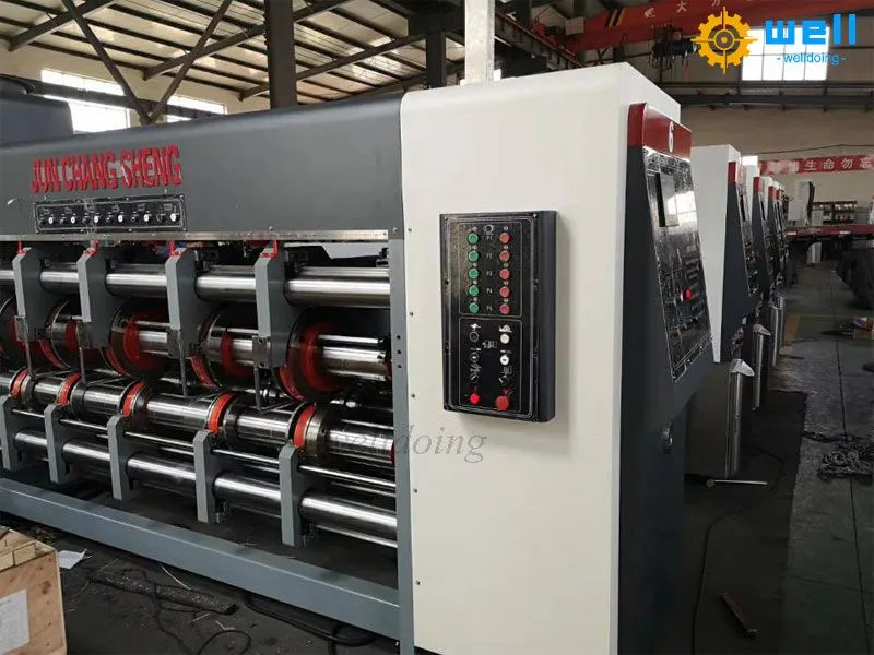 automatic printer slotter die cutter machine china supplier