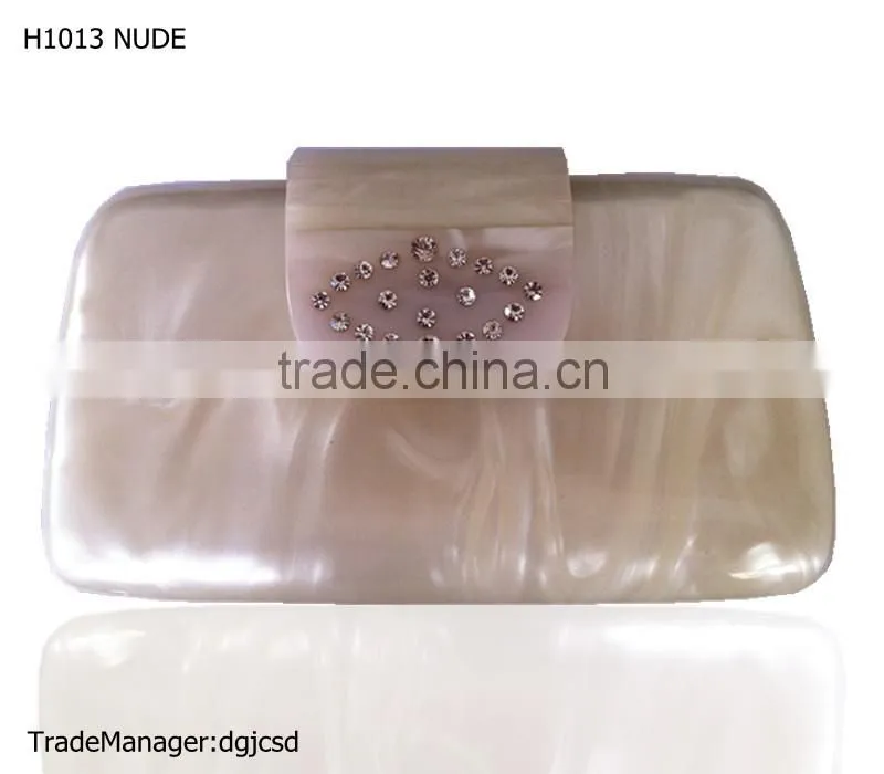 2014 hot sale Lucite Material and Clutch Style Evening Bags Wholesale