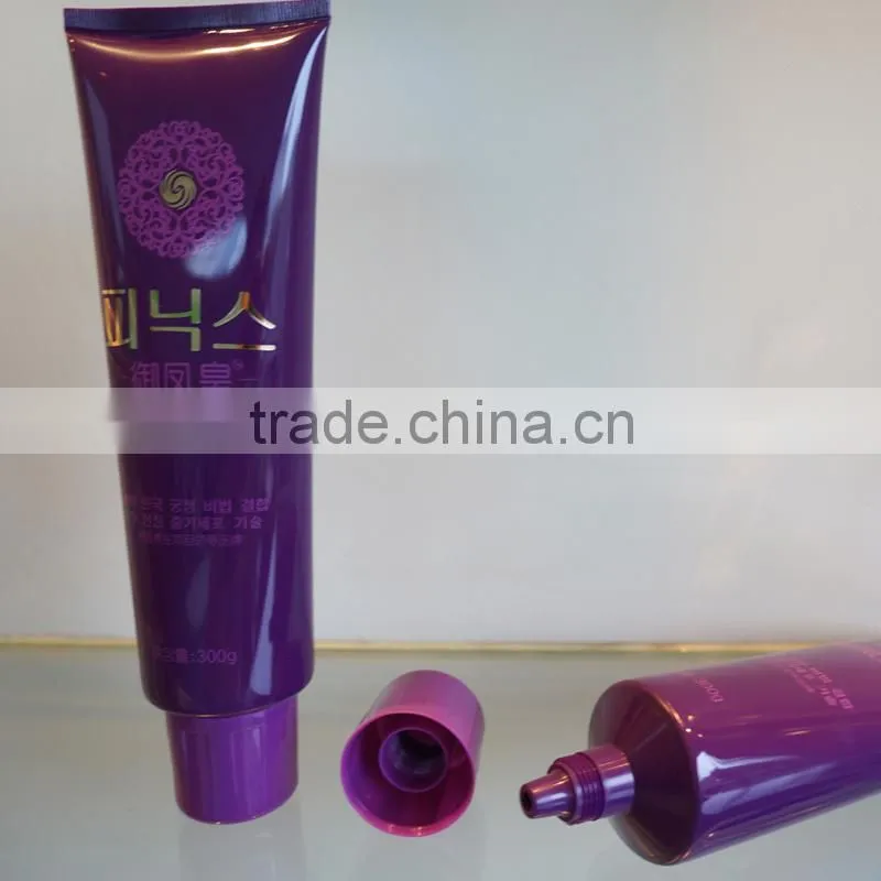 Plastic tube container for 300ml capacity