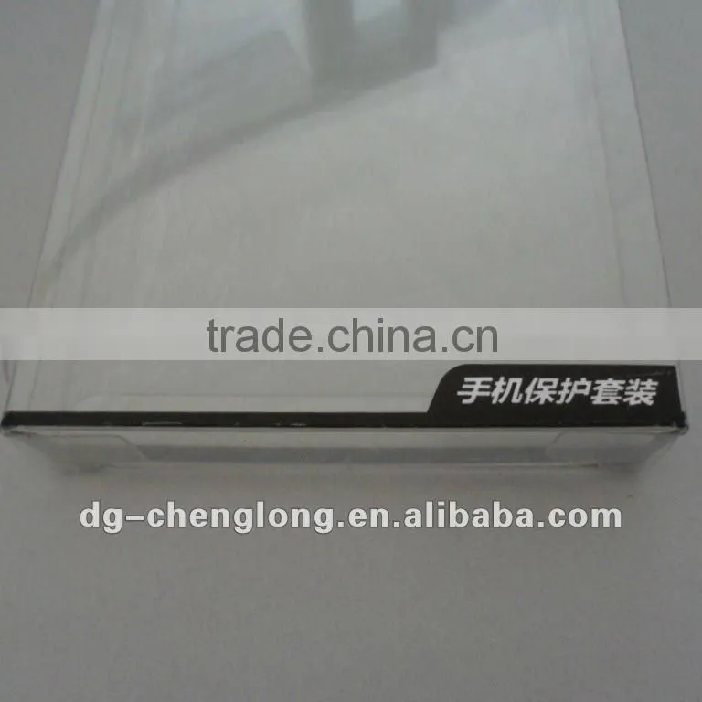 transparent PVC PET plastic electronics box