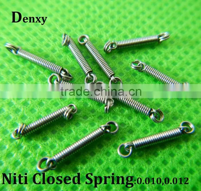 Dental supply dental orthodontic spring / 2 both bigger ring close springs with CE,ISO and FDA