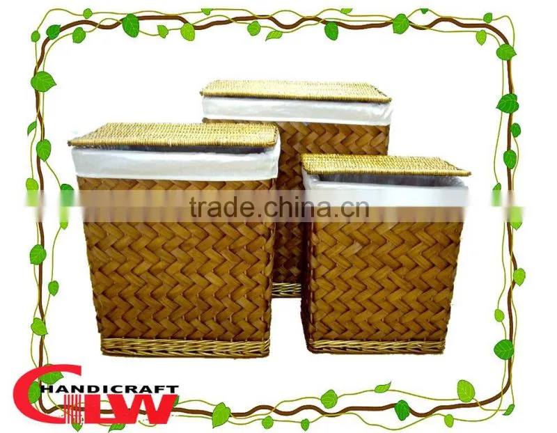 willow and wood chip hamper,hamper basket,hamper boxes wholesale,laundry hamper