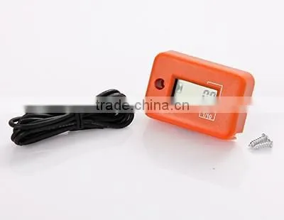 Inductive Racing Hour Meter Tachometer Gasoline Engine Hour Meter