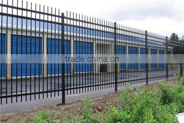 wrought iron fence
