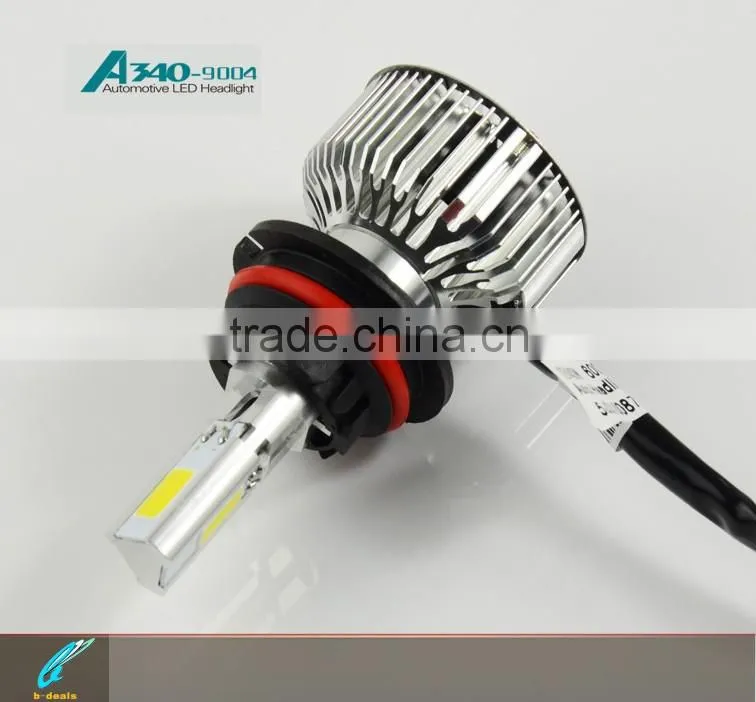 B-deals Factory direct Selling A340 car led headlight 9004 9005 4in1 led head light bulb