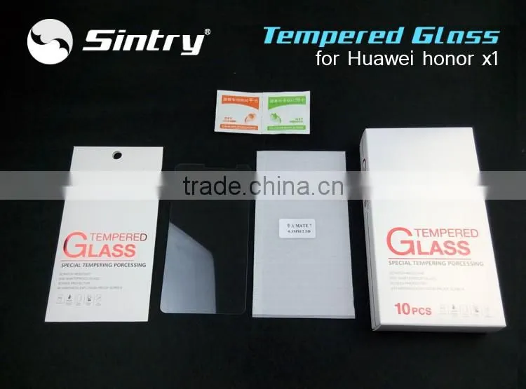 Full covers Glass protector factory supply mobile Explosion proof tempered glass screen protector for huawei honor x1