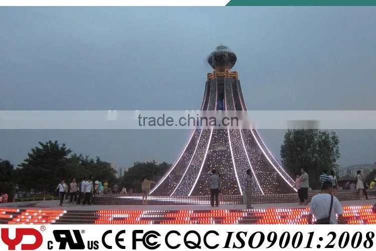 IP68 waterproof fantastic&romantic city sculptures landscape lighting CE UL approved