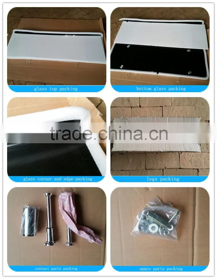 hot sale glass floor small tv stand