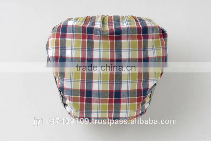 made in Japan products high quality cool check pattern cloth nappies baby diapers wholesale for hot selling item