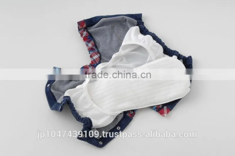 made in japan baby diapers manufacturers products wholesale fashionable knitted denim nappy cover high quality
