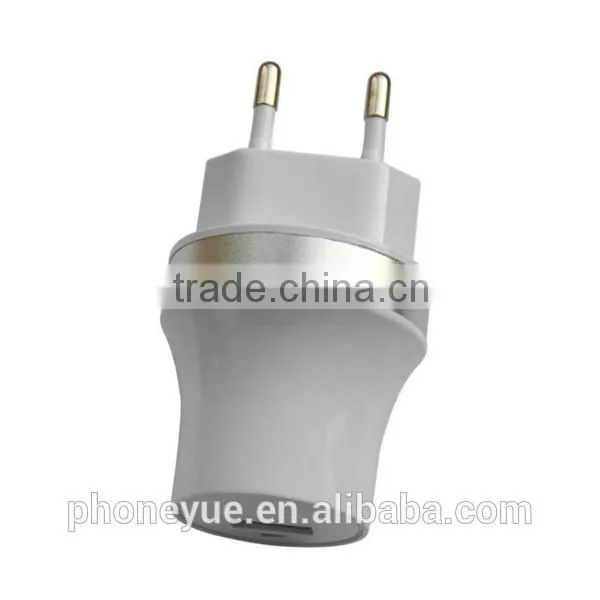 usa/eu/uk 5v1a single port usb wall charger for samsung note3/note4