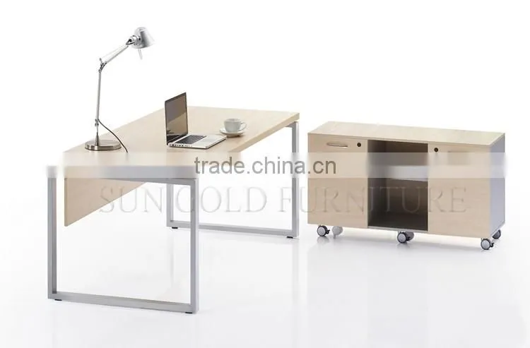 Metal frame office computer table desk furniture designs (SZ-ODB356)