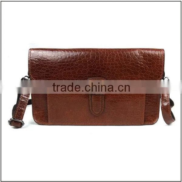 High quality python leather clutch bags for men shoulder leather clutch