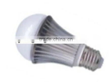 Aluminum 6W globular type 110V/220V led bulb E26,E27 high quality office indoor led bulb light