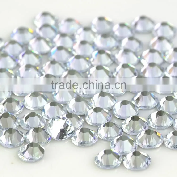 Wholesale 14 cuts non hotfix crystal rhinestones, non hotfix crystals, non hotfix beads para wedding dress