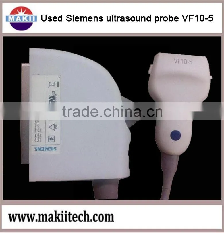 used Siemens color doppler ultrasonic probe VF10-5