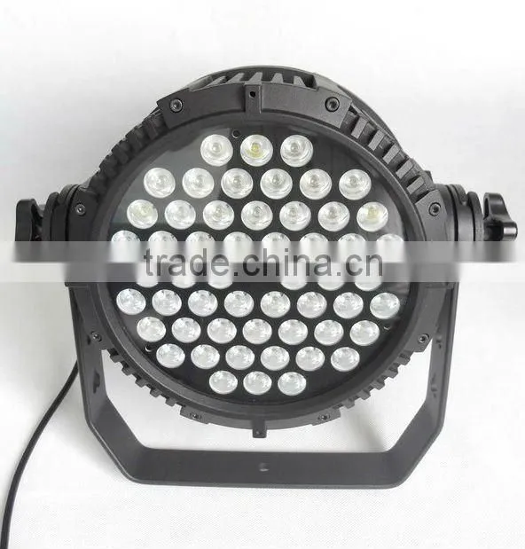 cheap 3w*54pcs led waterproof rgb dmx stage light