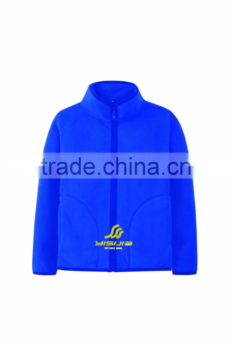 kid custom brand fleece softshell jacket outdoor wear