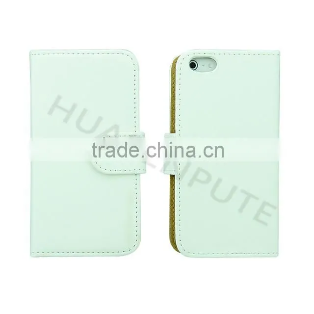 2016 Hot Selling Wallet Case Fip Leather Case With Card Holder For iPhone 5/5s