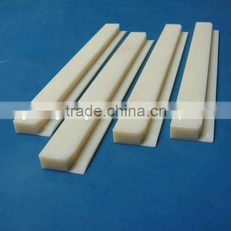 Precison and high quality linear guide nylon plastic article guide
