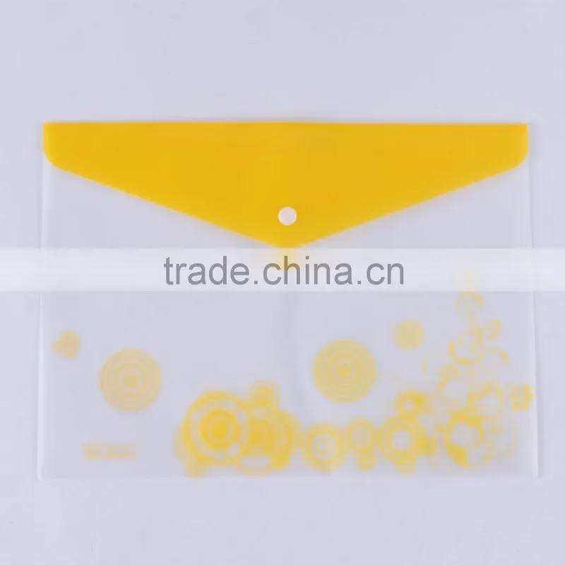 Clear holder plastic pocket file folder a4 document holder