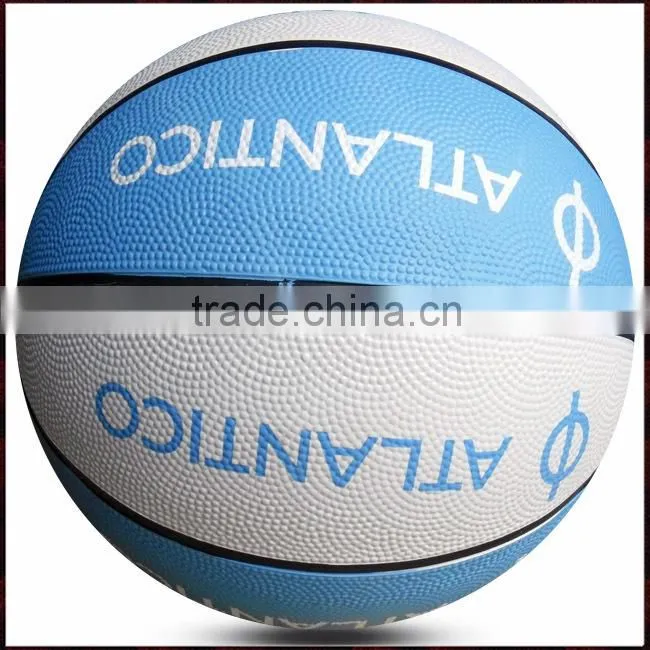 regular size 7 rubber promotional basketball