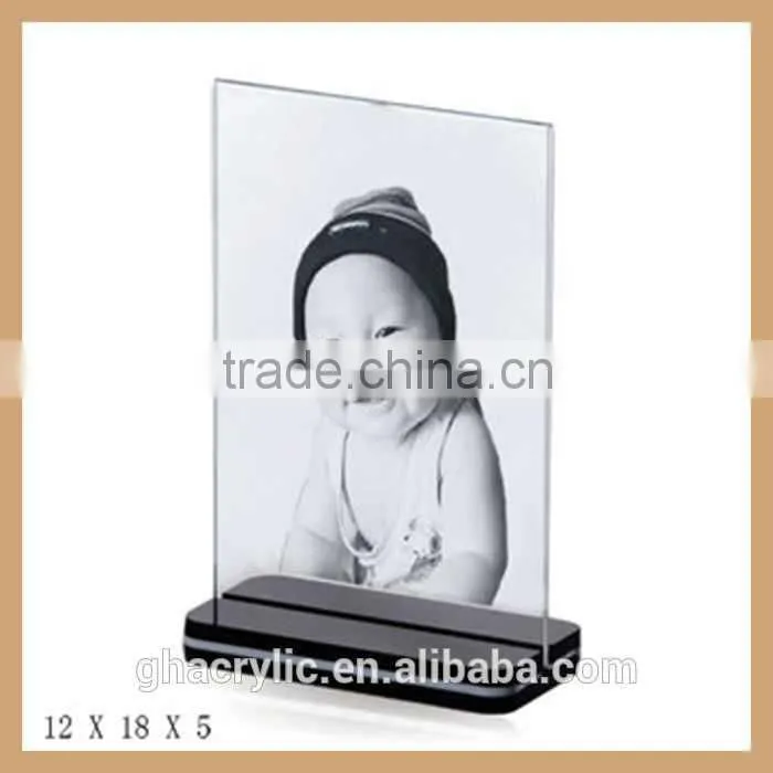 High quality fashion wholesale photo frame keychain for sale