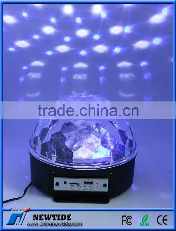 diamond face multi model bluetooth wireless led light speaker NT-BP0081
