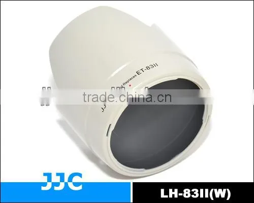 JJC LH-83II(w) Lens Hood for CANON ET-83II used on CANON EF 70-200 f/2.8L USM