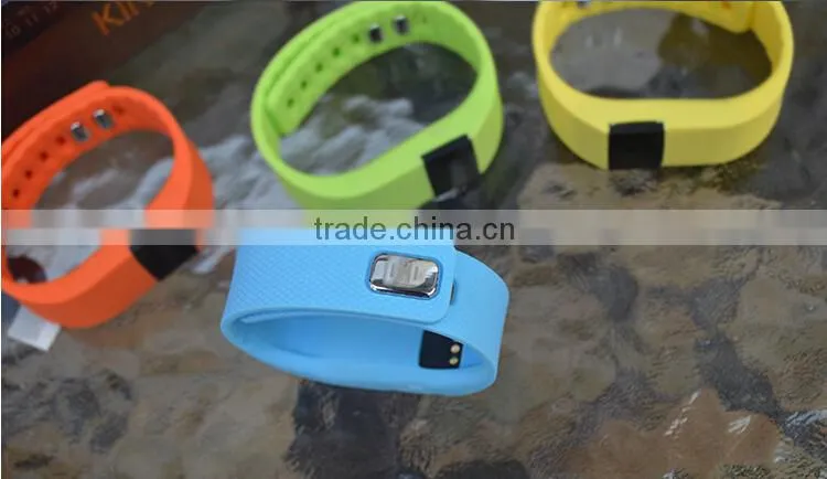 TW64 Bluetooth 4.0 Silicon Smart Wristband with call&message alert