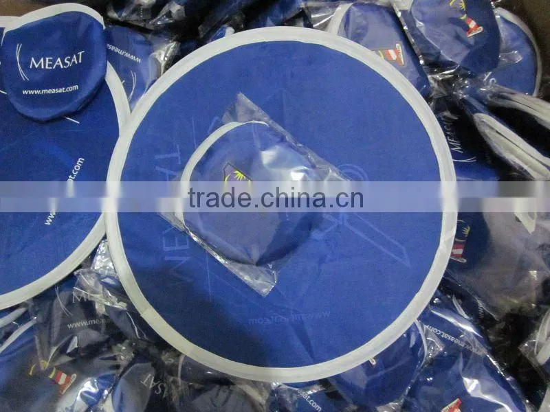 2012 High quality promotional collapsible frisbee