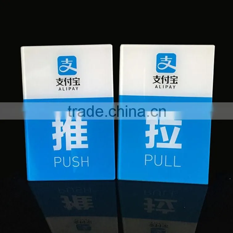 Acrylic Display Card with Logo
